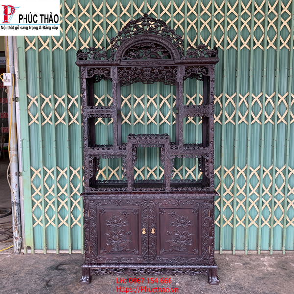 Phucthao.vn- Cơ sở bán tủ gỗ trưng bày đồ cổ giá rẻ tại Hà Nội